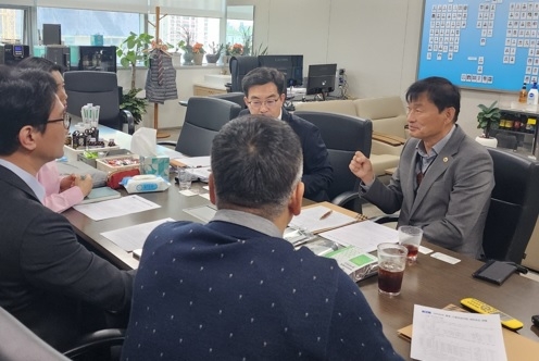 서광범 도의원, 바이오차 활용 관련 간담회 개최