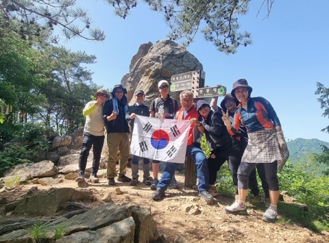 여주시 오학동싸리산축제위원회, 금산군 월영산 벤치마킹 방문