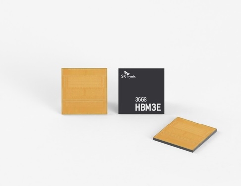 SK하이닉스, 세계 최초 ‘12단 적층 HBM3E’ 양산 돌입