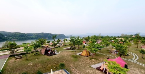여주시 금은모래캠핑장, 2024년 우수 공공야영장 선정